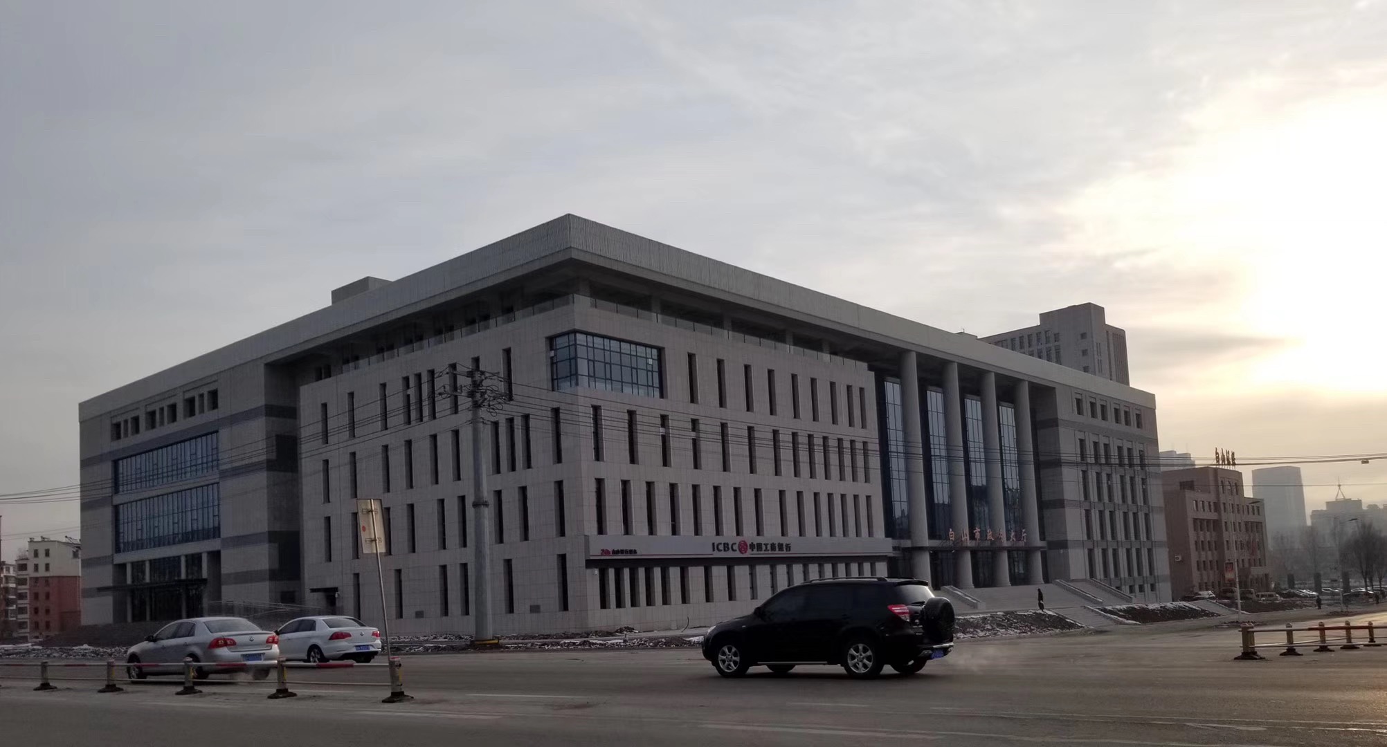 白山市政务大厅和大礼堂